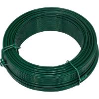 Arame P/ Tela Revestido Pvc 1kg Verde Bwg14 2,11mm Tradestar - 1