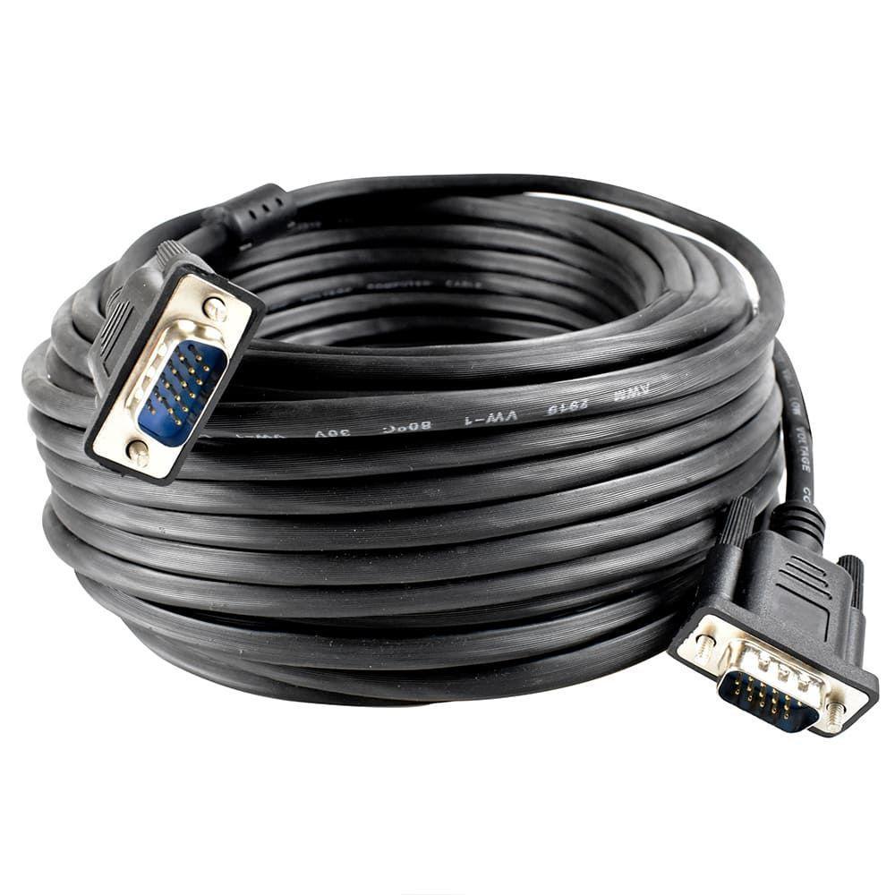 Cabo Vga Evus C-044 Hd15 Macho X Hd15 Macho Com Filtro 20,0m - 1