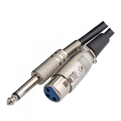Cabo Para Instrumentos Xlr(f) X P10 5m Cbmc0001 Preto Storm