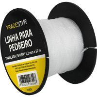 Linha Pedreiro Nylon Trançada 0,8mmx50m Bca Com 2 Tradestar - 5