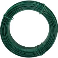 Kit C/ 15 Arame P/ Tela Revestido Pvc 1kg Verde Bwg16 1,65mm - 2