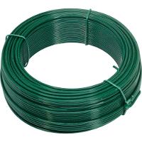 Kit C/ 15 Arame P/ Tela Revestido Pvc 1kg Verde Bwg16 1,65mm