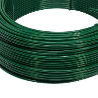 Kit C/ 15 Arame P/ Tela Revestido Pvc 1kg Verde Bwg16 1,65mm - 5