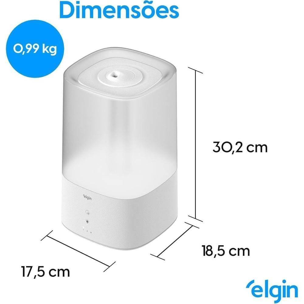Umidificador De Ar Touch E Aromatizador 4 Litros Elgin Bivolt - 5