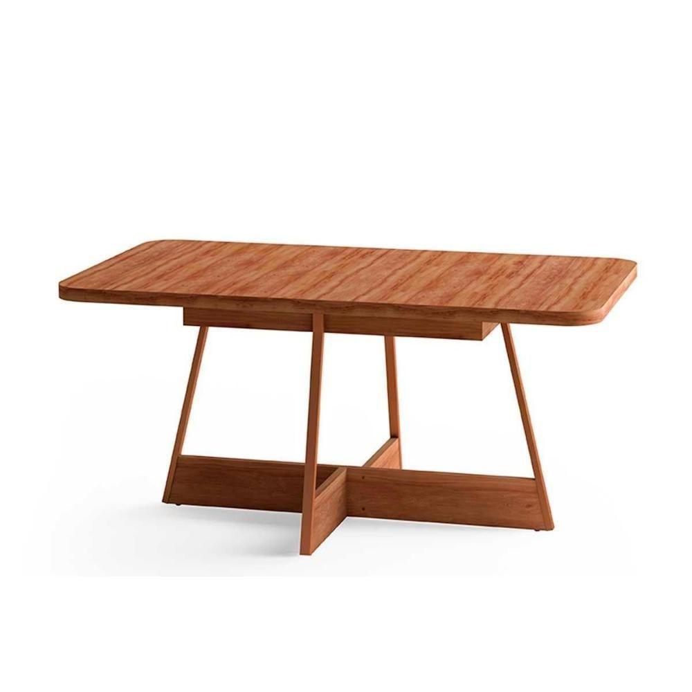 Sala de Jantar Completa Átria 1592 Aço c/ Tampo Madeirado 160x90cm e 6 Cadeiras Lux Rose/Freijo/Nogal - Rose/Areia - Caramelo - Carraro - 8