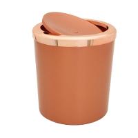 Lixeira Com Tampa Basculante Para Banheiro Cozinha 5litros Haus Rose - 1
