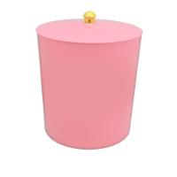 Lixeira Com Tampa Para Banheiro Cozinha 5litros Haus Rosa - 1