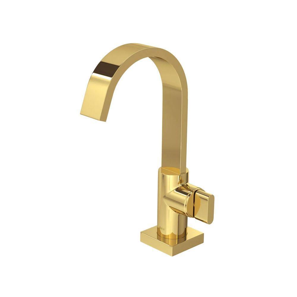 Torneira Deca Polo 1198.gl33 De Bancada Gold - 1