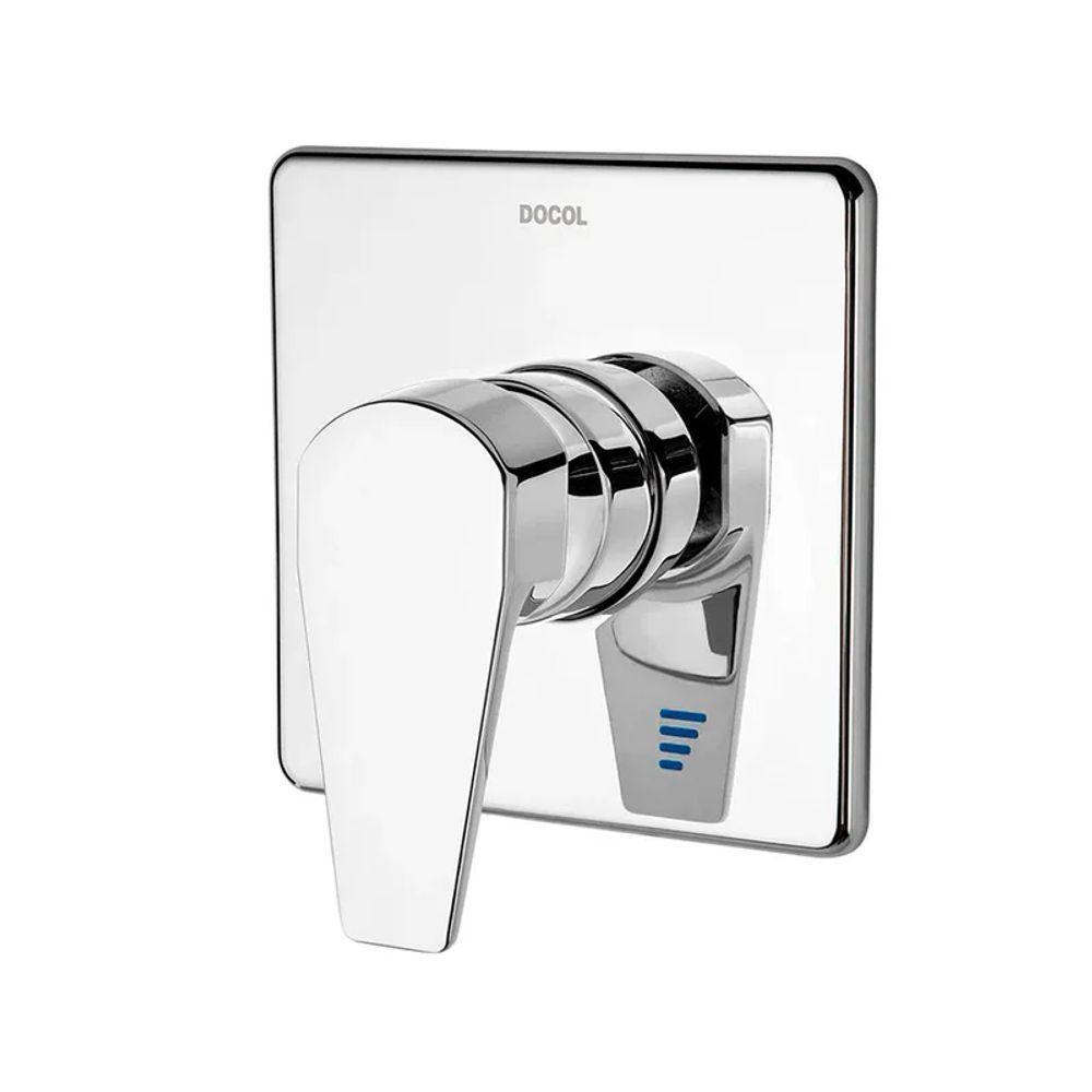 Acabamento Monocomando Para Chuveiro E Ducha Higiênica Docol Lift 1/2 Chrome - 1