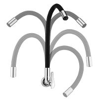 Torneira Lorenflex Com Bica Flexível De Parede Lorenzetti Preto - 3