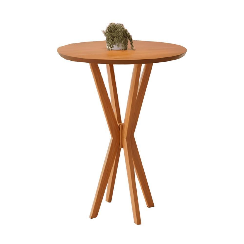 Mesa Bistrô Simpatia Redonda Jcm Em Madeira Maciça - 1