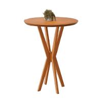 Mesa Bistrô Simpatia Redonda Jcm Em Madeira Maciça - 1