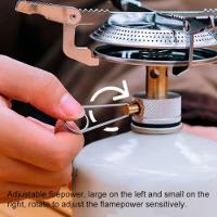 Fogareiro Portátil Camping Compacto Com Controle De Chama Lorben - 6