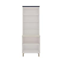 Cristaleira 800 Branco Fosco Azul Vel Genialflex - 3