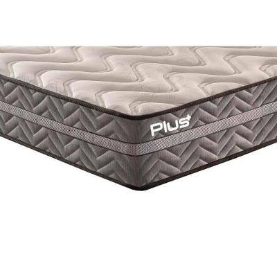 Conjunto Box Casal: Colchão Espuma Paropas D45 Pasquale Plus Gray + Base CRC Suede Black (138x188)