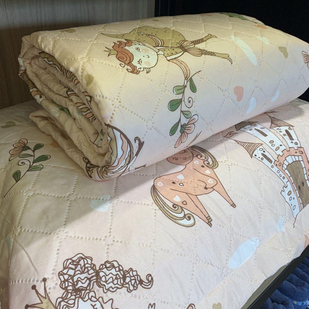 Kit Cobre Leito Infantil Com Porta Travesseiro Appel Princesa - Solteiro - 3