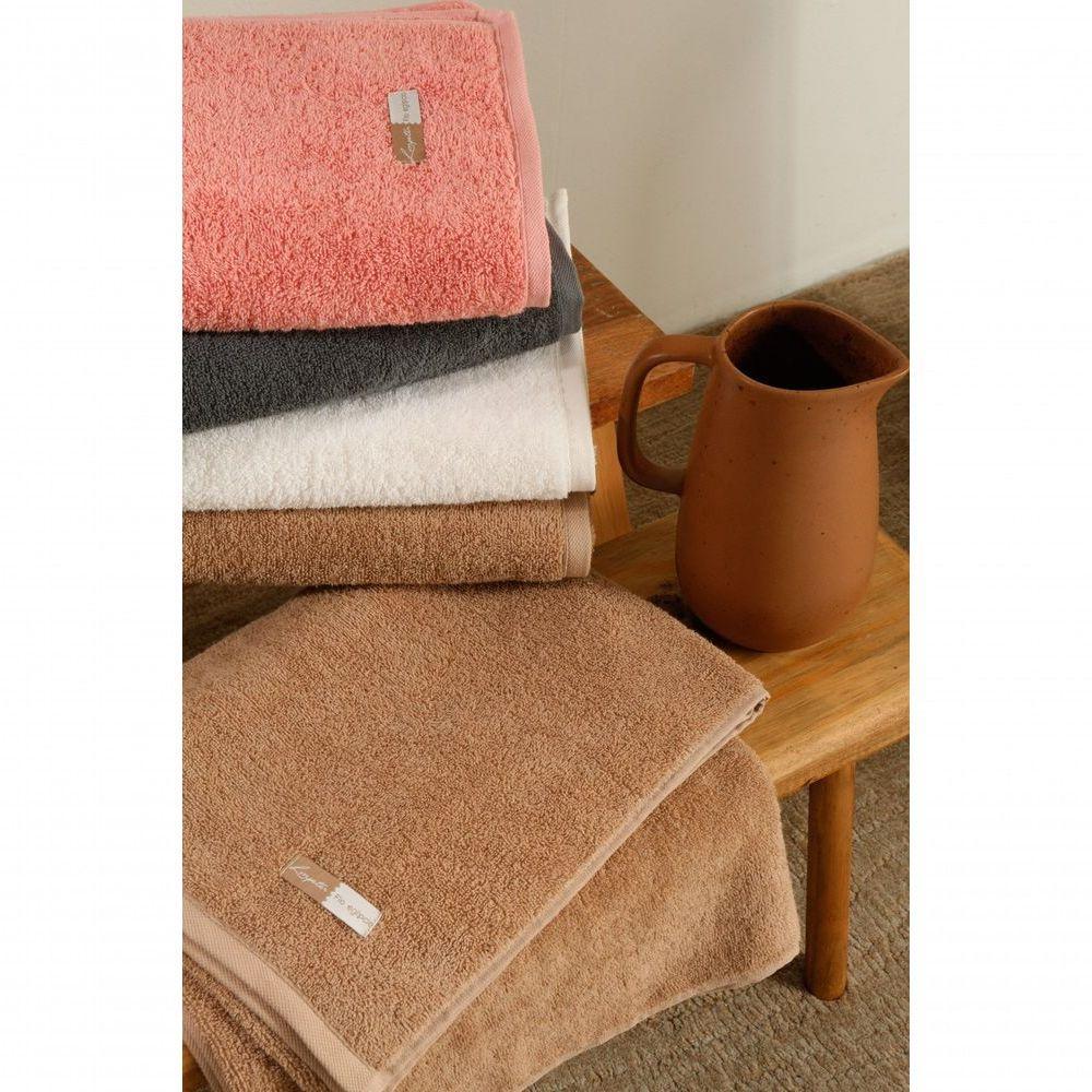 Toalha De Rosto Quefren 45x80cm 100% Algodão Egípcio Appel Rosa Deserto - 2