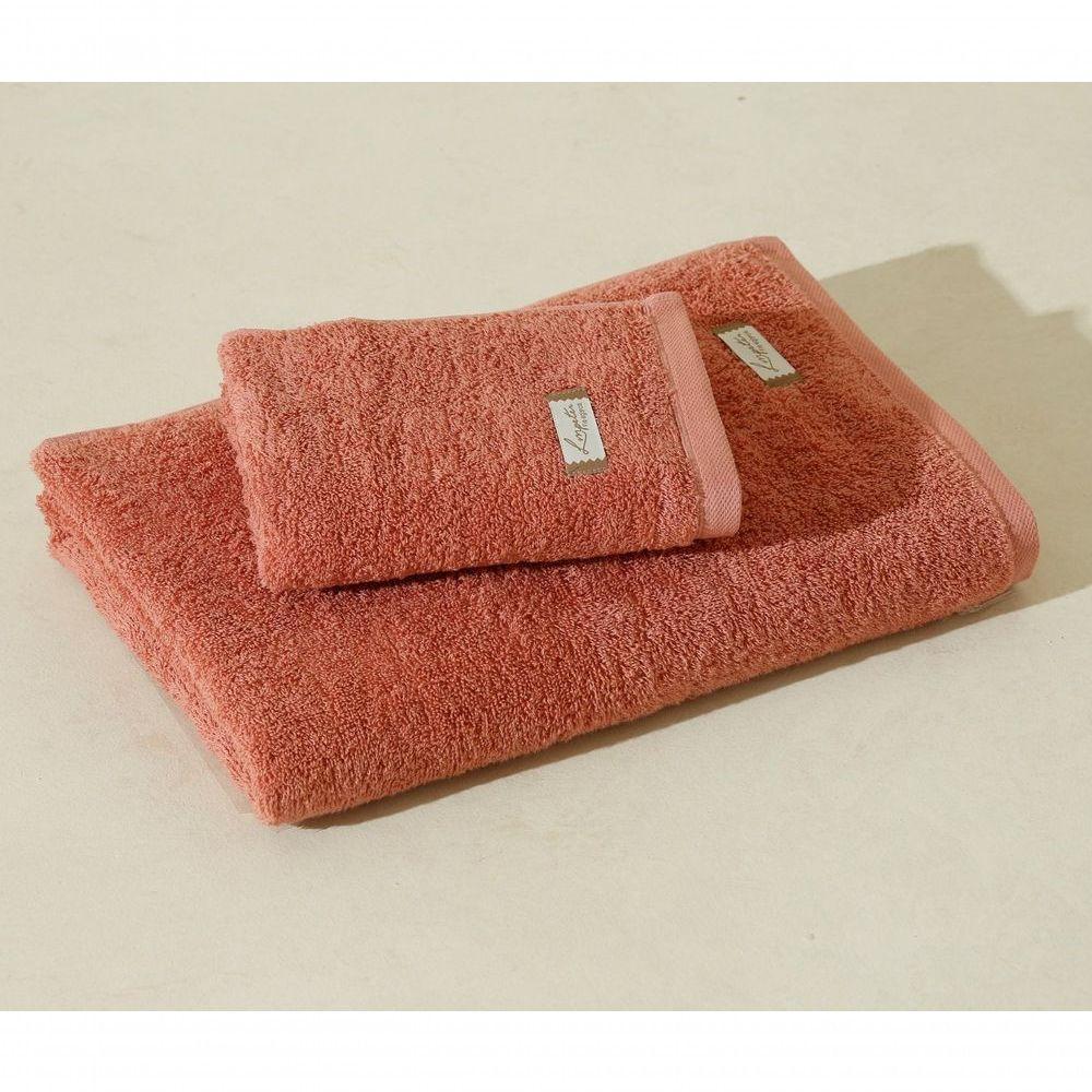 Jogo De Toalha Banhão Quefren 100% Algodão Egípcio 2 Peças Gramatura 470 Rosa Deserto - 1