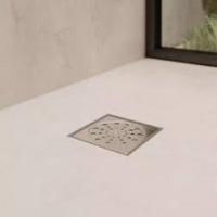 Grelha Ralo Aço Inox 10x10 Quadrada Com Fecho - 2