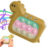 Pop It Mini Game Interativo Dinossauro 4 Modos Som Luzes Anti Estresse Sensorial Ansiedade Criança - 2
