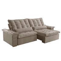 Sofá Victory Veludo 2 Módulos De 100cm B25cm Meu Sofá Online B002 Veludo Capuccino - 2