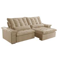 Sofá Victory Linho 02 Módulos De 90cm B25cm Meu Sofá Online A226 Linho Bege - 2