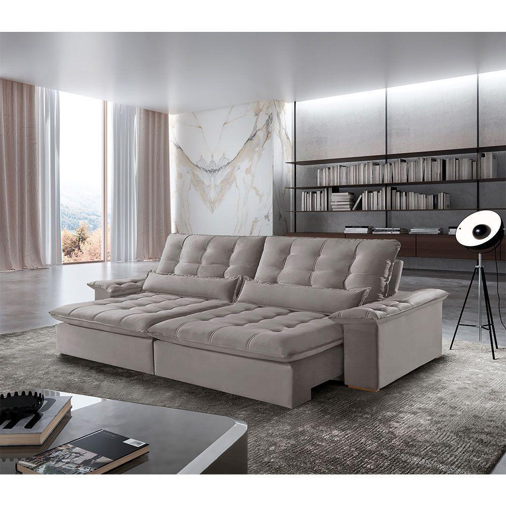 Sofá Victory Veludo 2 Módulos De 100cm B25cm Meu Sofá Online B026 Veludo Prata - 1