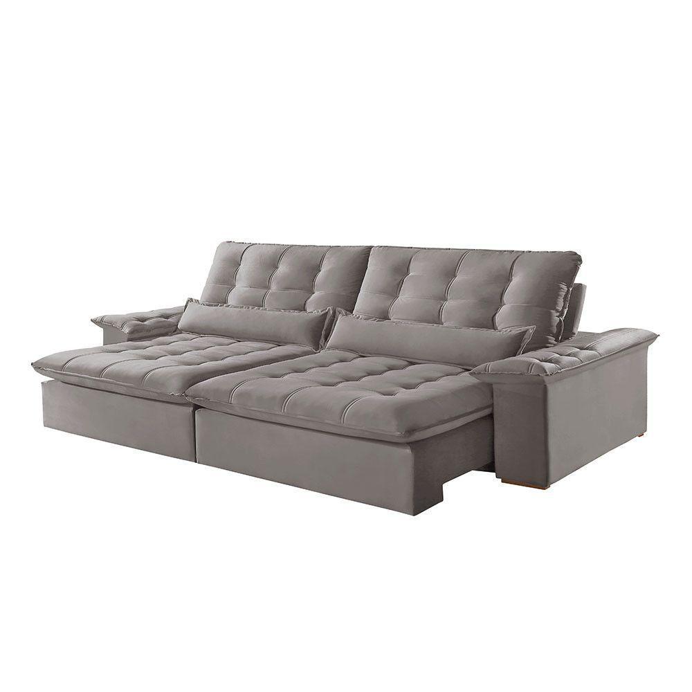 Sofá Victory Veludo 2 Módulos De 100cm B25cm Meu Sofá Online B026 Veludo Prata - 2