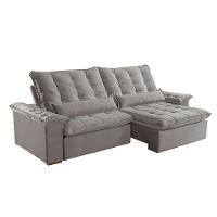 Sofá Victory Veludo 2 Módulos De 100cm B25cm Meu Sofá Online B026 Veludo Prata - 3