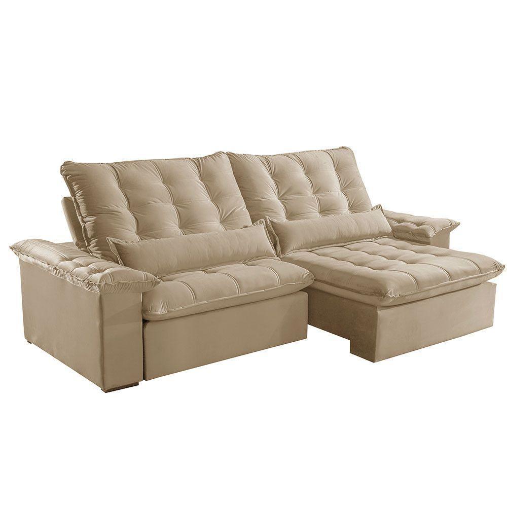 Sofá Victory Linho 02 Módulos De 80cm B25cm Meu Sofá Online A226 Linho Bege - 5