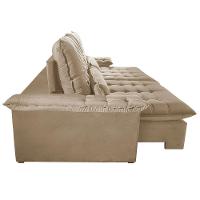 Sofá Victory Linho 02 Módulos De 100cm B25cm Meu Sofá Online A226 Linho Bege - 7