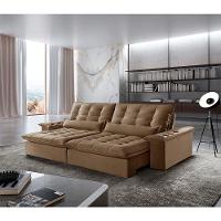 Sofá Victory Veludo 2 Módulos 80cm B25cm Meu Sofá Online B016 Veludo Marrom - 1