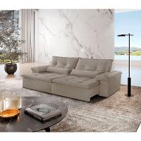 Sofá Parma Veludo 02 Módulos De 90cm B25cm Meu Sofá Online B002 Veludo Capuccino - 1