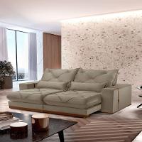 Sofá Turim Veludo 02 Módulos De 80cm B25cm Meu Sofá Online B002 Veludo Capuccino - 1