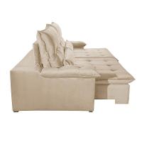 Sofá Nivus Linho 2 Módulos De 90cm B25cm Meu Sofá Online A294 Linho Creme - 6