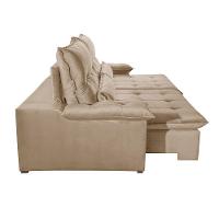 Sofá Nivus Linho 2 Módulos De 90cm B25cm Meu Sofá Online A226 Linho Bege - 7