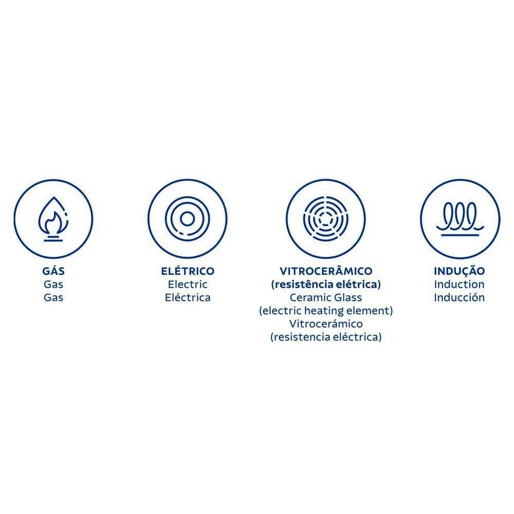 Caldeirão Tramontina Astro Aço Inox Tampa De Vidro 28 Cm 11,4 Litros - 6