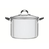 Caldeirão Tramontina Astro Aço Inox Tampa De Vidro 28 Cm 11,4 Litros - 1
