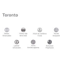 Conjunto Box Baú Solteiro: Colchão Espuma Herval Molas Ensacadas Toronto + Base CRC Suede Brown (88x188) - 5