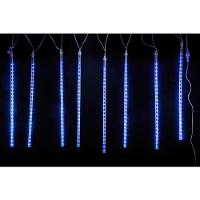 Cascata Chuva De Neve Natal 108 Leds 8 Tubos Enfeite Natalino Pisca Pisca Queda Gelo Iluminaçao - 3