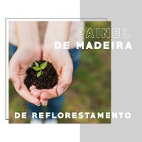 Prateleira de Nicho Madeirada e Tubos Preto Fosco Carraro - 2