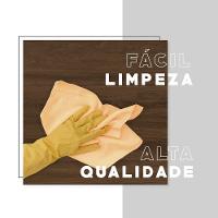 Prateleira de Nicho Madeirada e Tubos Preto Fosco Carraro - 3