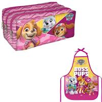Kit Escolar Completo Patrulha Canina - Rosa - 10 Itens