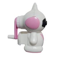 Apontador Manual De Mesa Cyber Robozinho Rosa - Kz248 - Kaz