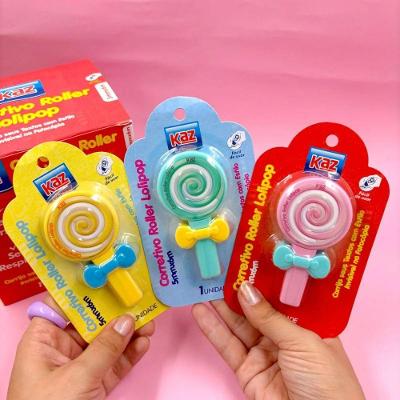 Corretivo Roller Lolipop - 5mmx6m - Rosa - Kz827am - Kaz