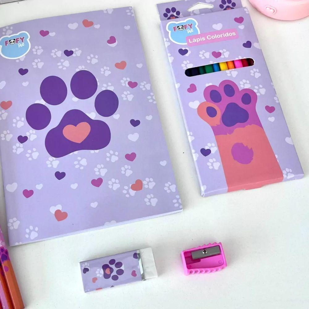 Kit Desenho Artístico Infantil Patinhas Com 27 Peças Fofy - 2