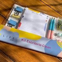 Kit Organizador De Escritório Clean Com 36 Peças Fofy