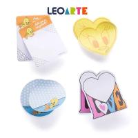 Bloco Adesivo Looney Tunes 4 Blocos Com 15 Folhas - Leoarte - 6