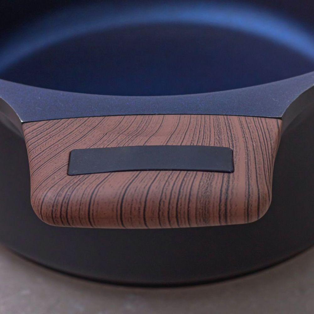 Kit 3pç Caçarolas Frigideiras Antiaderente Temperatti Nigro - 3