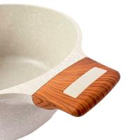 Caçarola Antiaderente Cerâmico Temperatti Bianco Am Tv 24cm - 4